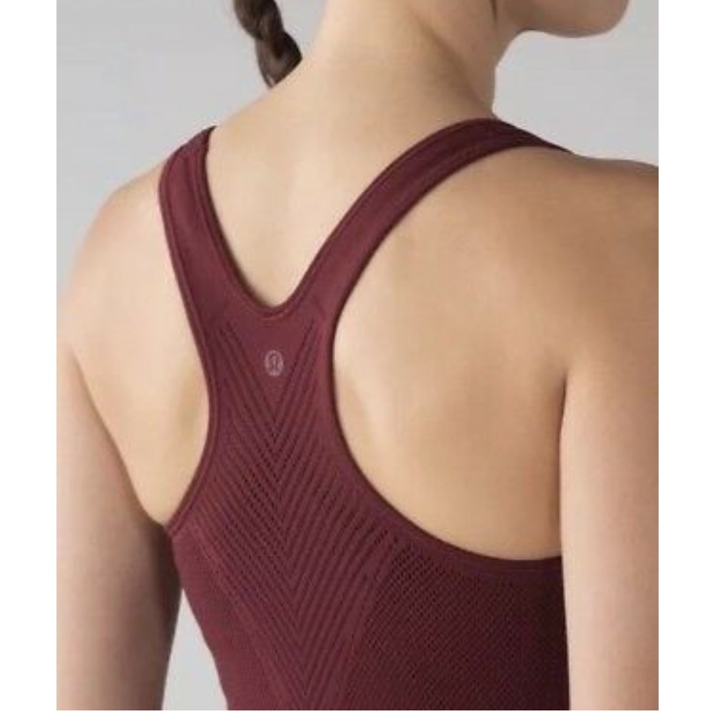 Lululemon body con tank/ reveal racer back